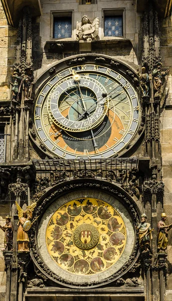 Horloge Astronomique Prague République Tchèque Europe — Photo