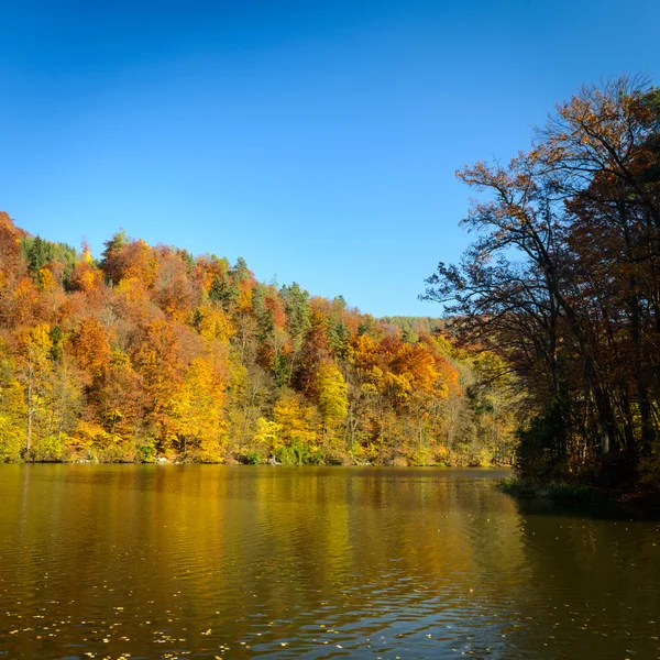 Lac à l'automne — Photo