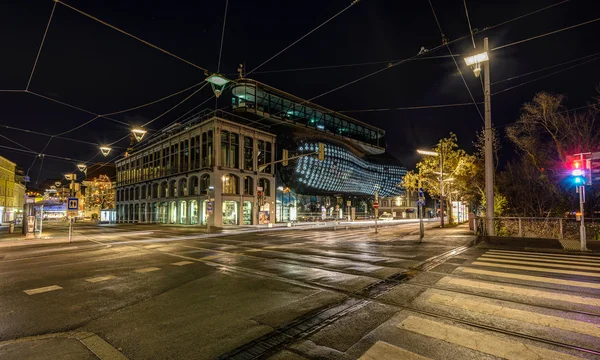 Graz på natten — Stockfoto