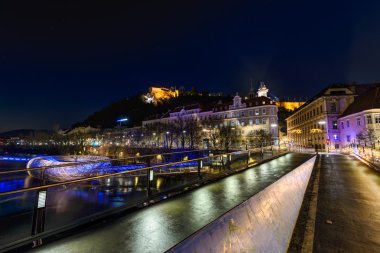 Graz, gece