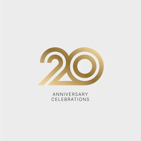 20. yıl dönümü tabelası kutlama etkinliği için izole edildi.