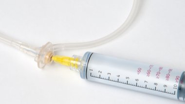 Syringe,  needle, system clipart