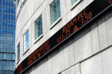 Tickertape işareti Londra