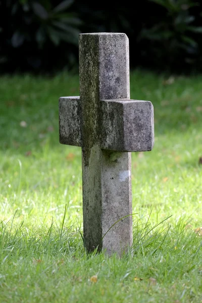 하나의 돌 십자가 — 스톡 사진