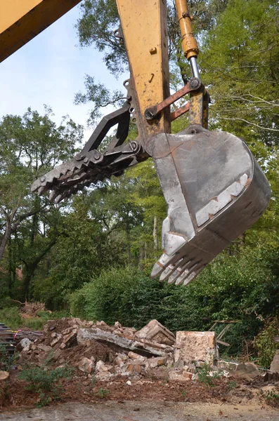 Bulldozer construção — Fotografia de Stock