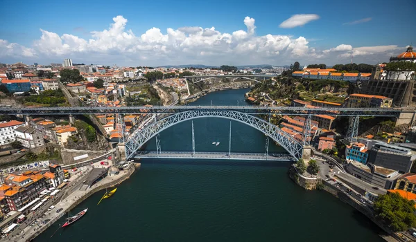 Vista aérea de la ciudad de Porto —  Fotos de Stock