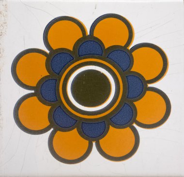 Portekizce adlandırılmış Azulejos kiremit