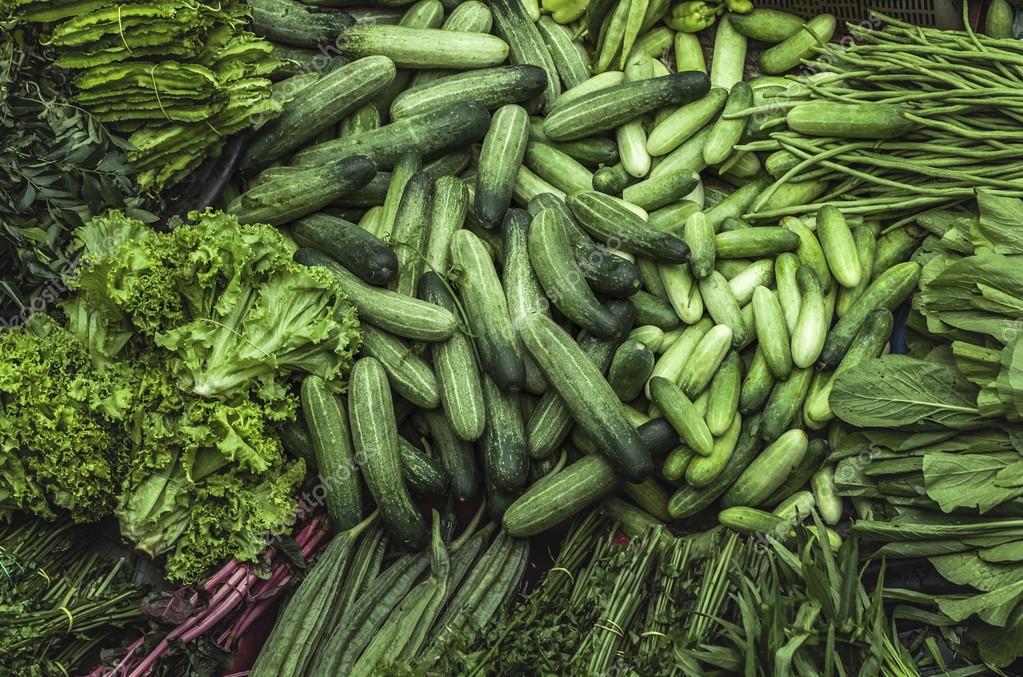 Fresh vegetables for sale Stock Photo by ©mihtiander 109160590