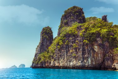 Kayalık tropikal ada 