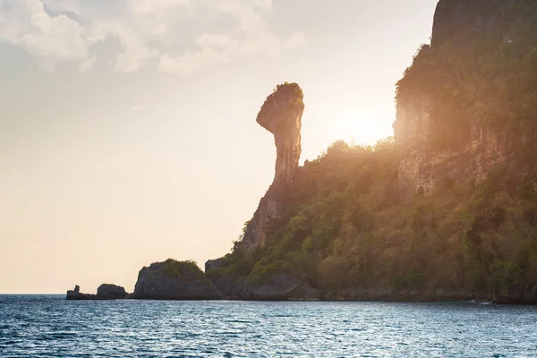 Isla en el mar tropical — Foto de Stock