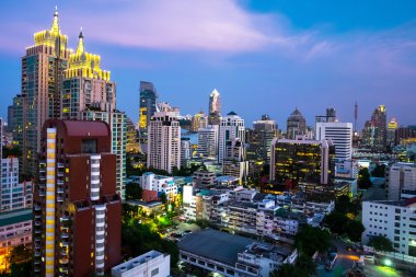 Bangkok şehir binaları