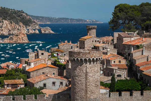 Stadt tossa de mar — Stockfoto