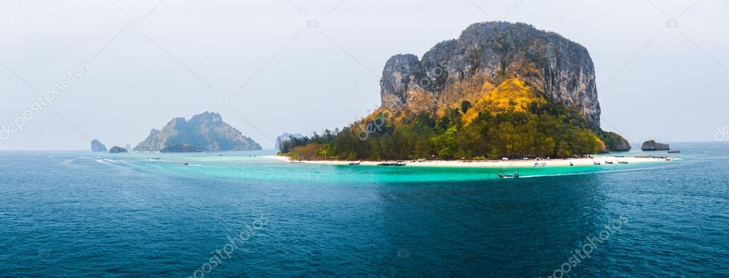 View of the island in Andaman sea