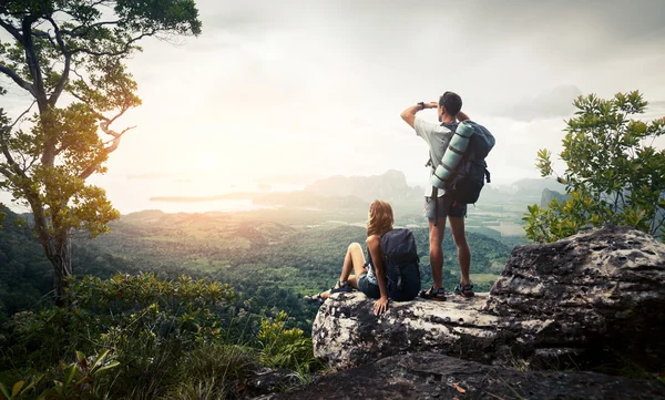 Excursionistas — Foto de Stock