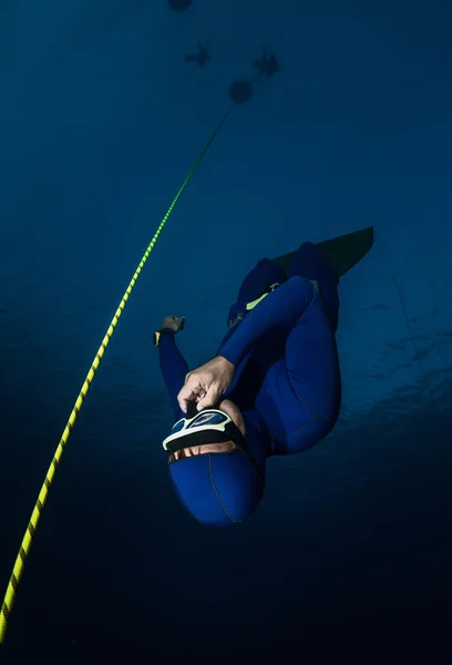 Freediver — Zdjęcie stockowe