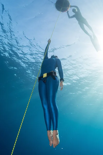 Freediver — Stockfoto