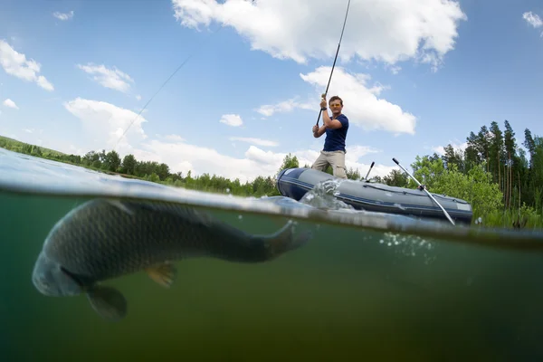 Pescatore — Foto Stock