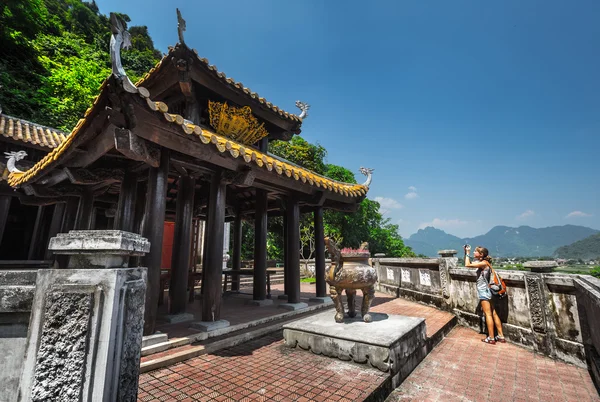 Temple at sunny day — Stock Photo, Image