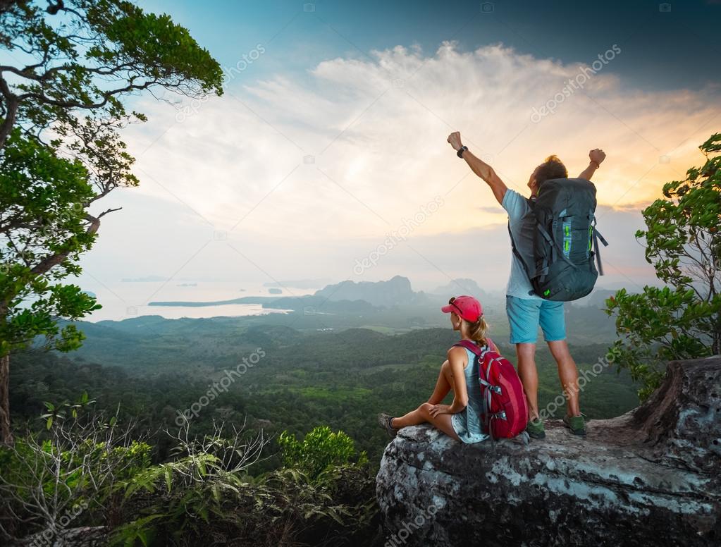 Mountain Best Backpack For Photography And Hiking Man Hiking