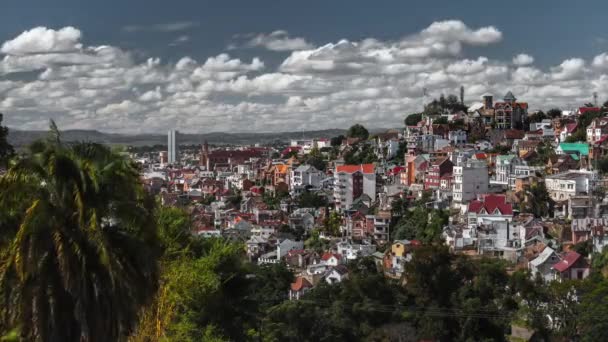 Antananarivo city skyline — Stock Video