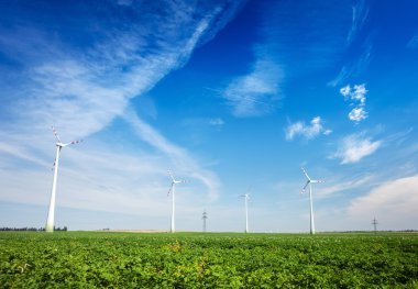 Rüzgar jeneratörleri alanında