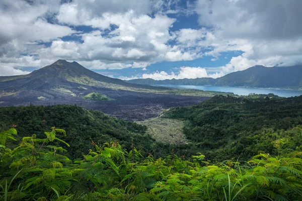 Vulkan der Batur. Indonesien — Stockfoto