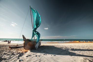 Geleneksel Madagaskarlı tekne