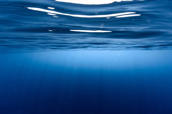 Unterwasserblick auf das Meer — Stockfoto