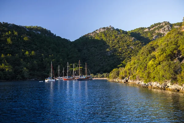 Baía calma, Turquia — Fotografia de Stock