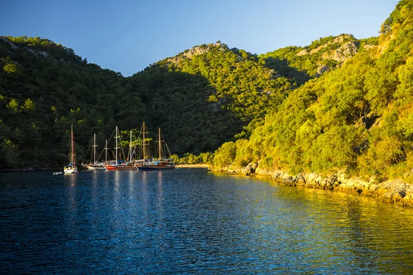 Baía calma, Turquia — Fotografia de Stock