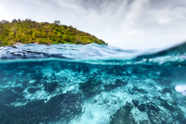 Tropikal mavi deniz — Stok fotoğraf