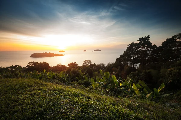Koh Chang Adası günbatımı — Stok fotoğraf