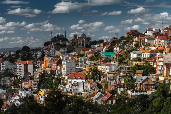 Stad van antananarivo, madagascar — Stockfoto