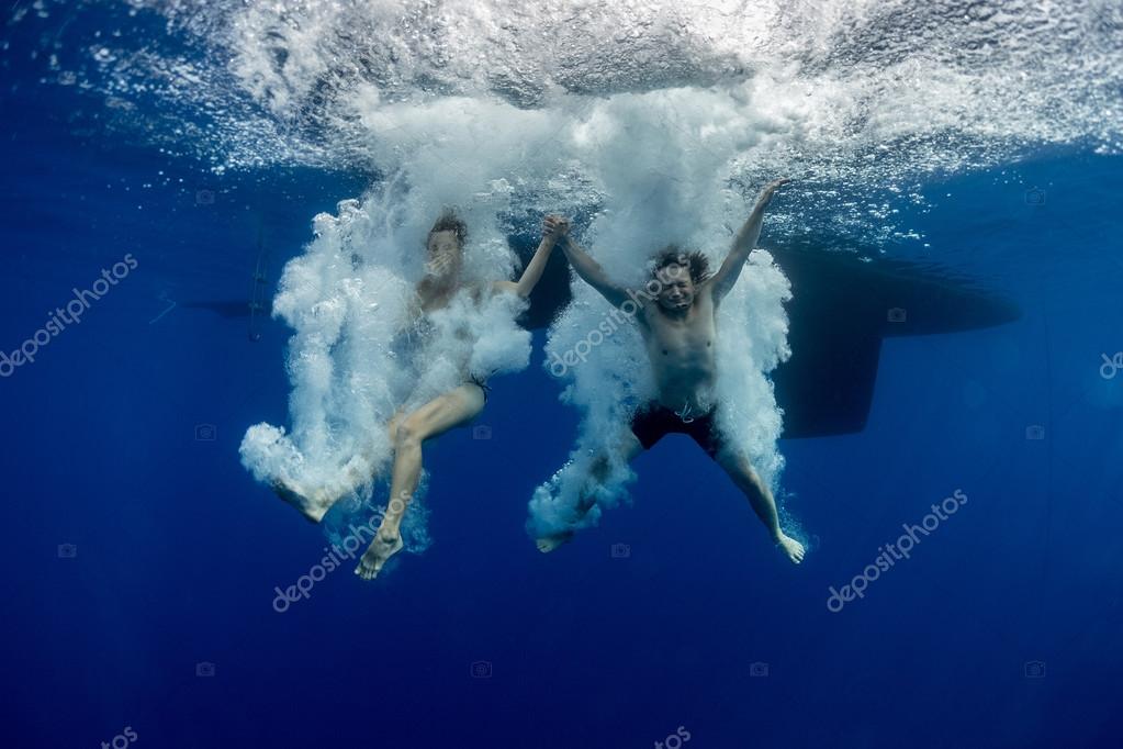 Jump Underwater Into Sea Stock Photo Image By C Mihtiander Jump Underwater Into Sea Stock Photo Image By C Mihtiander