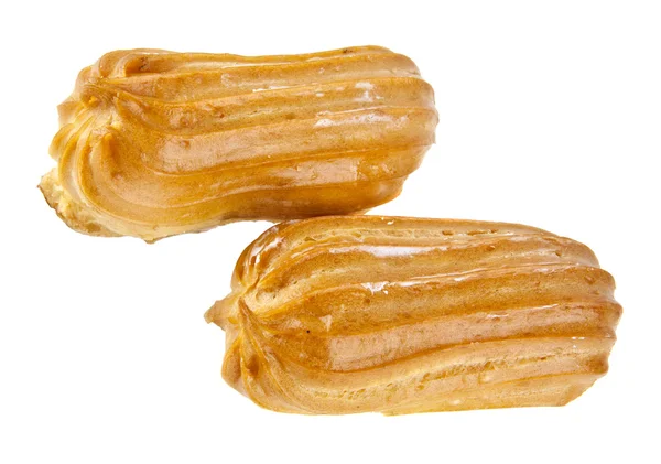 Dolce cremoso eclairs — Foto Stock