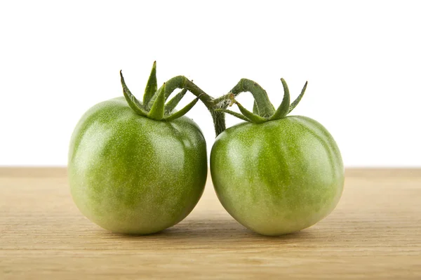 Frische grüne Tomaten — Stockfoto