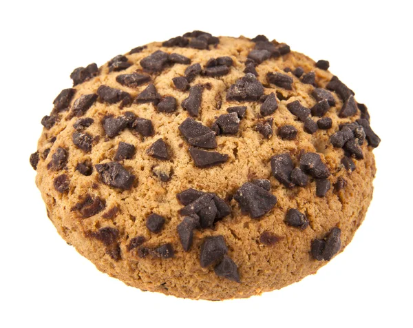 Sladký cookie s čokoládové drobky — Stock fotografie