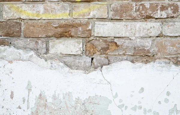 Grunge alte Ziegelmauer — Stockfoto
