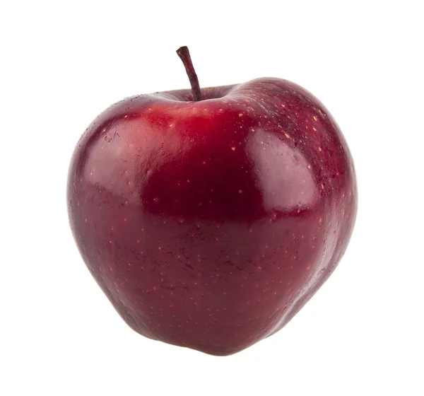 Czerwony dojrzałe jabłko — Zdjęcie stockowe