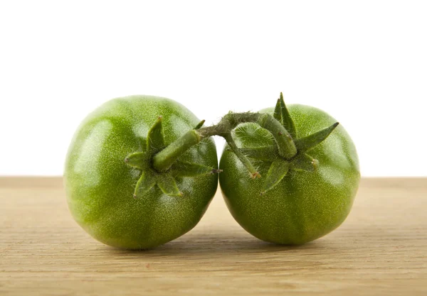 Frische grüne Tomaten — Stockfoto