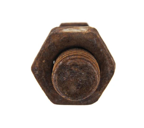 Old ferruginous screw-bolts — Stock Photo, Image