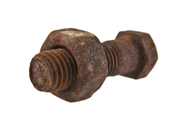 Staré železitých šroubu — Stock fotografie