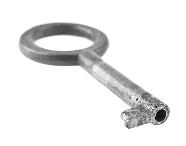 Metalik eski anahtar — Stok fotoğraf
