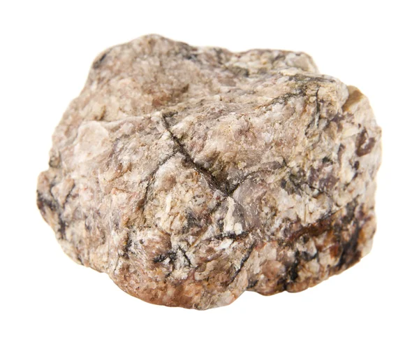 Stone isolated on white background — Stock Photo, Image