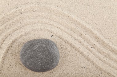 taş ve kum için meditasyon ve gevşeme için arka plan