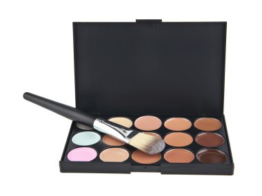 Makyaj rengi göz falı paletleri