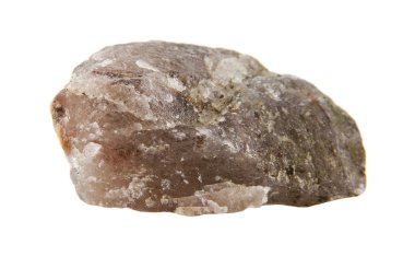 Beyaz bir arka plan üzerinde izole taş