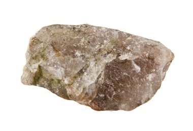 Beyaz bir arka plan üzerinde izole taş