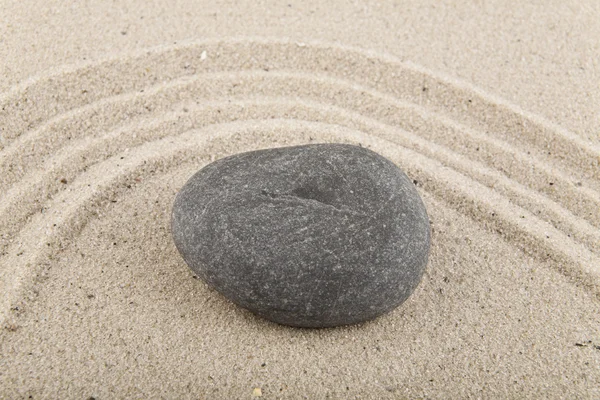 Taş ve kum için meditasyon ve gevşeme için arka plan — Stok fotoğraf