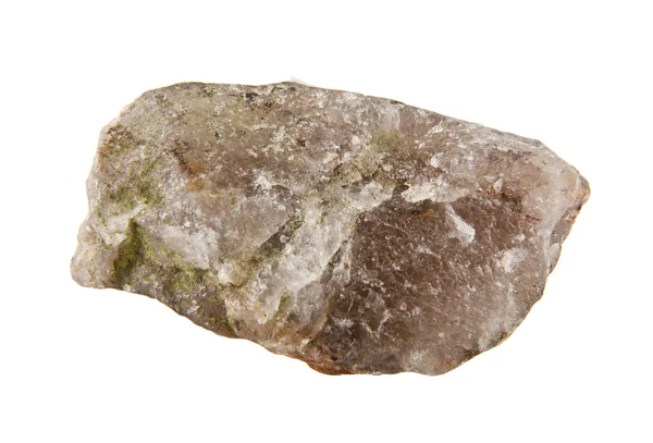 Beyaz bir arka plan üzerinde izole taş